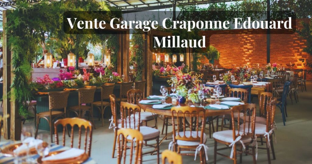 Vente Garage Craponne Edouard Millaud